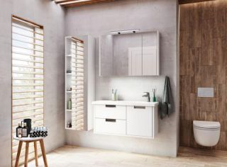 Зеркальный шкаф Roca Enta 7857305445 100 см дуб верона